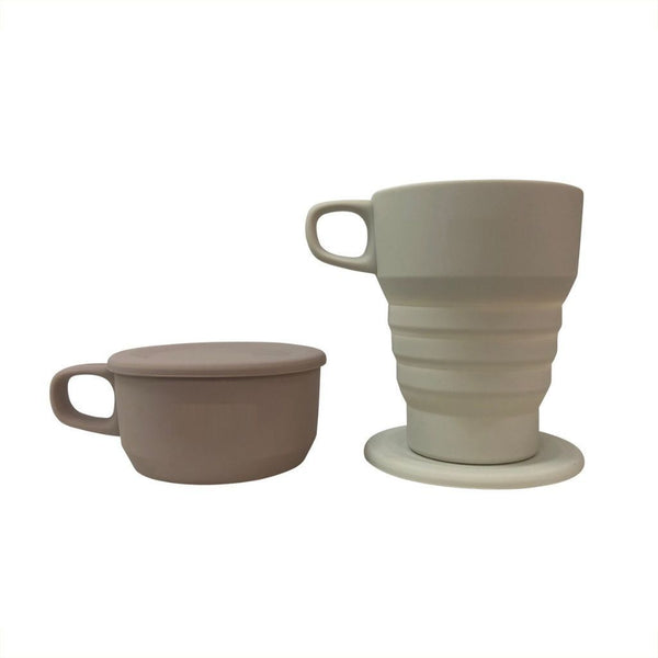 Branded Collapsible Mug with Lid