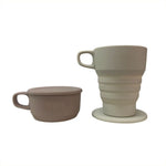 Branded Collapsible Mug with Lid