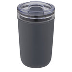 Bello 420 ml glass tumbler with recycled plastic outer wall