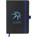Branded Colour-edge A5 hard cover notebook