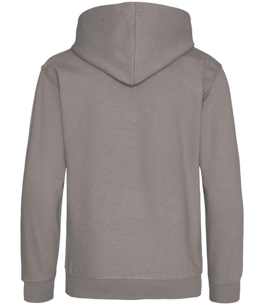 AWDis Kids Hoodie Platinum Grey