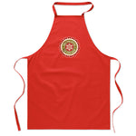 Kitchen apron in cotton Red