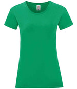 Fruit of the Loom Ladies Iconic 150 T-Shirt Kelly Green