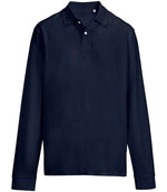 SOL'S Unisex Pacific Long Sleeve Piqué Polo Shirt French Navy
