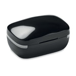 Branded TWS earbuds with charging case