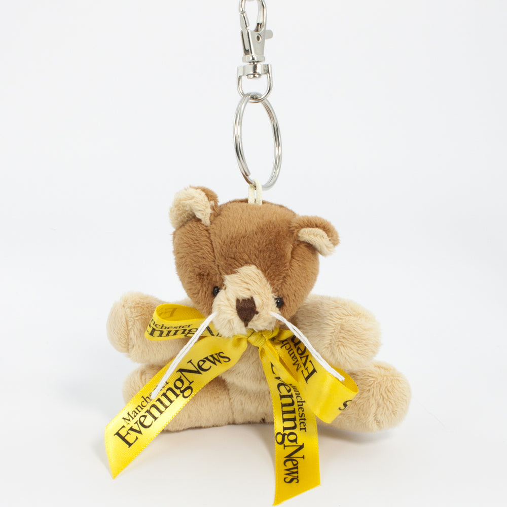 Bow Bear I 11cm Keychain Gang Cat, Beige