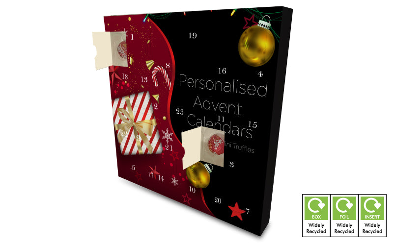 Lindor Desktop Advent Calendar with 24 Mini Truffles