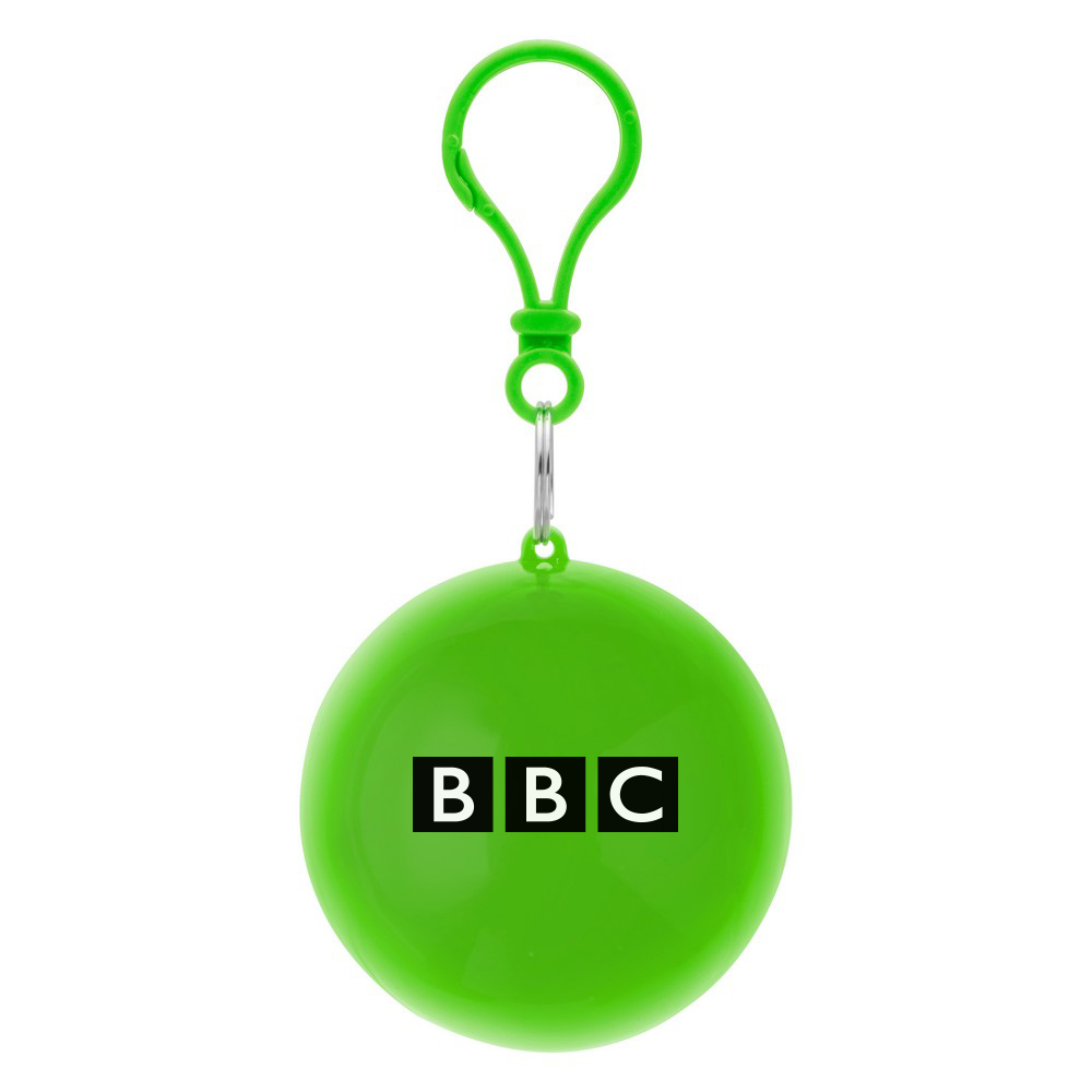 Branded Poncho Keyring