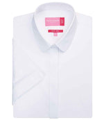 Branded Brook Taverner Ladies Soave Short Sleeve Poplin Shirt
