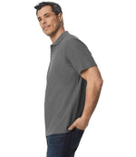 Gildan SoftStyle® Double Piqué Polo Shirt Charcoal