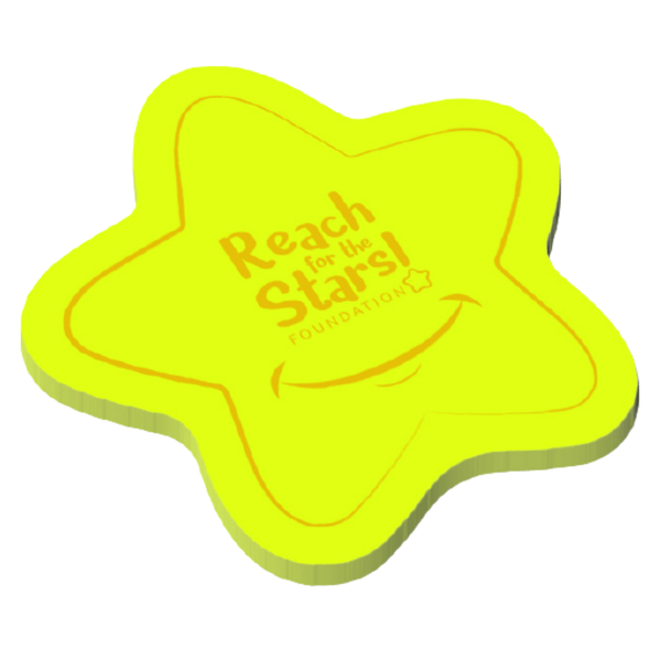 Star Shaped Sticky Notes