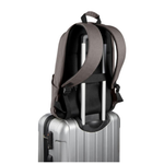 Branded Joey 15.6" GRS recycled canvas anti-theft laptop backpack 18L