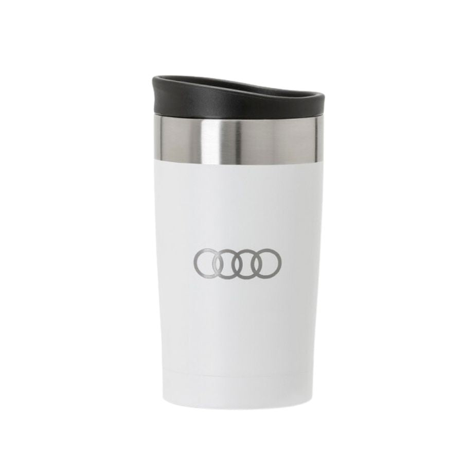 Arusha recycled stainless steel 350ml coffee cup