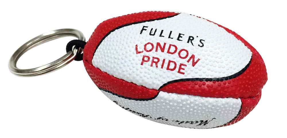 Branded Rugby Ball Keyring