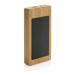 Branded Sunwick 10.000 mAh Bamboo solar powerbank