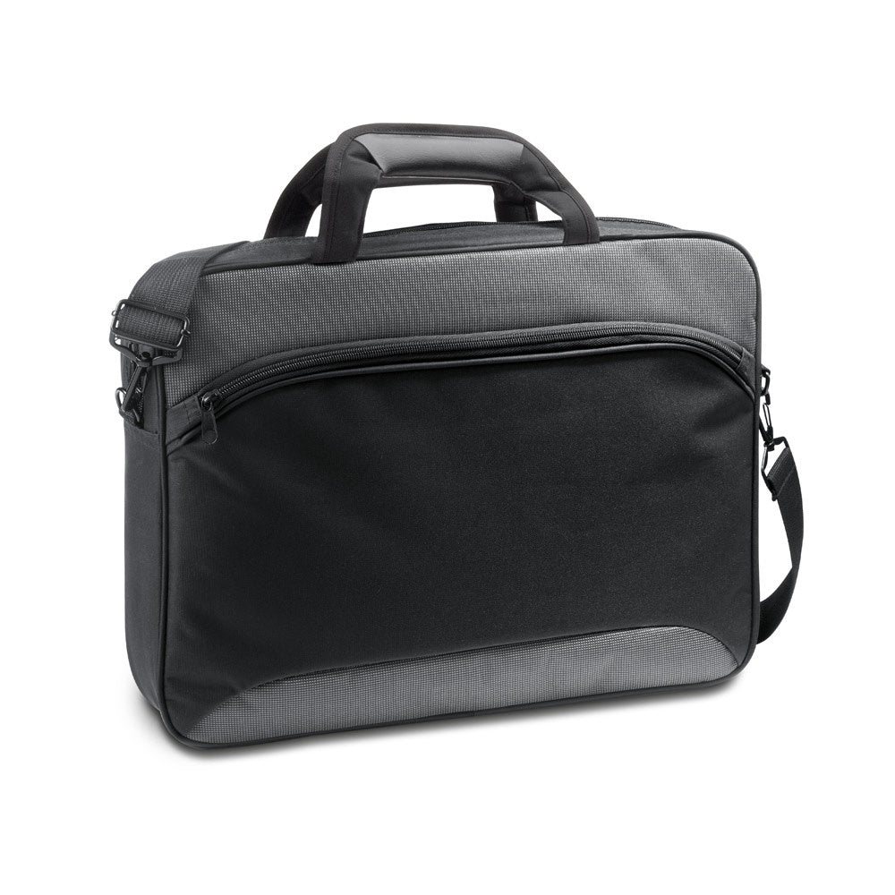 SANTANA. 15'6" Laptop briefcase in 2 Tone 600D