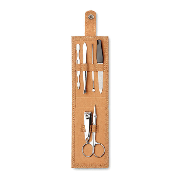 Branded Cork 6 piece manicure set