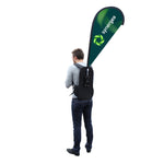 Branded Teardrop Backpack Flag & Kits