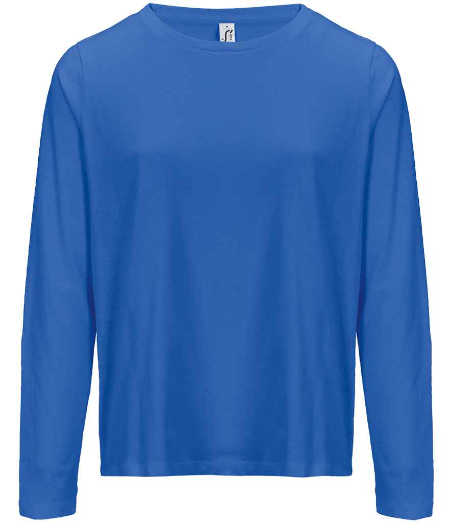 SOL'S Ladies Monarch Long Sleeve T-Shirt Royal Blue