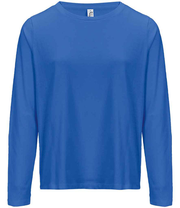 SOL'S Ladies Monarch Long Sleeve T-Shirt Royal Blue
