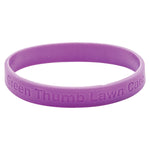 Silicone Wristband (Adult: Recessed Design)