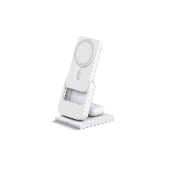 3-In-1 5000mAh Power Bank Charging Station