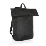 Dillon AWARE™ RPET lightweight foldable backpack Black