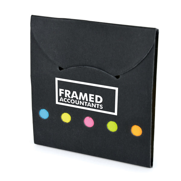 Dunmore Card Cover Post It Notes and Post It Flags Booklet