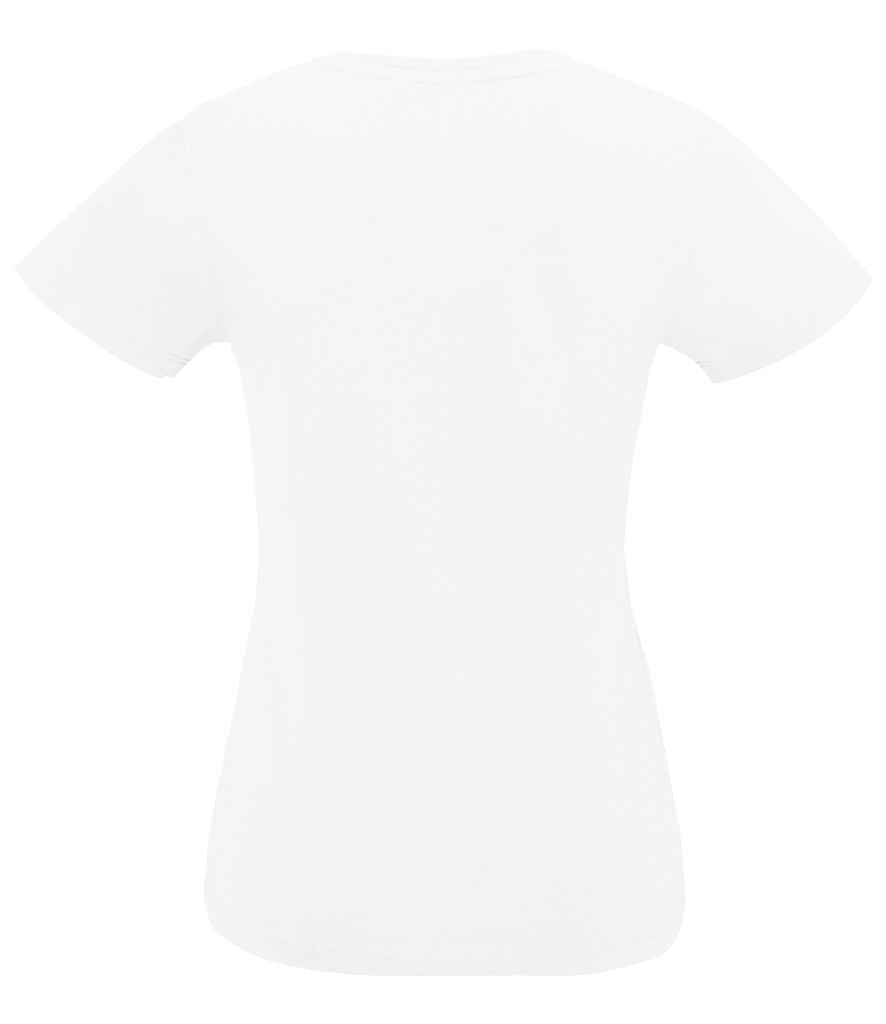SOL'S Ladies Imperial V Neck T-Shirt White
