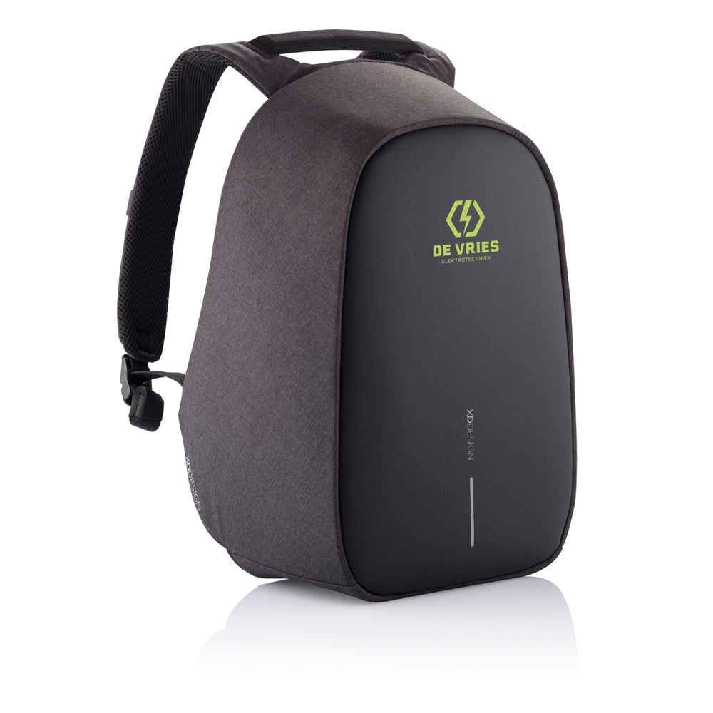 Bobby Hero Regular, Anti-theft backpack Black, Black