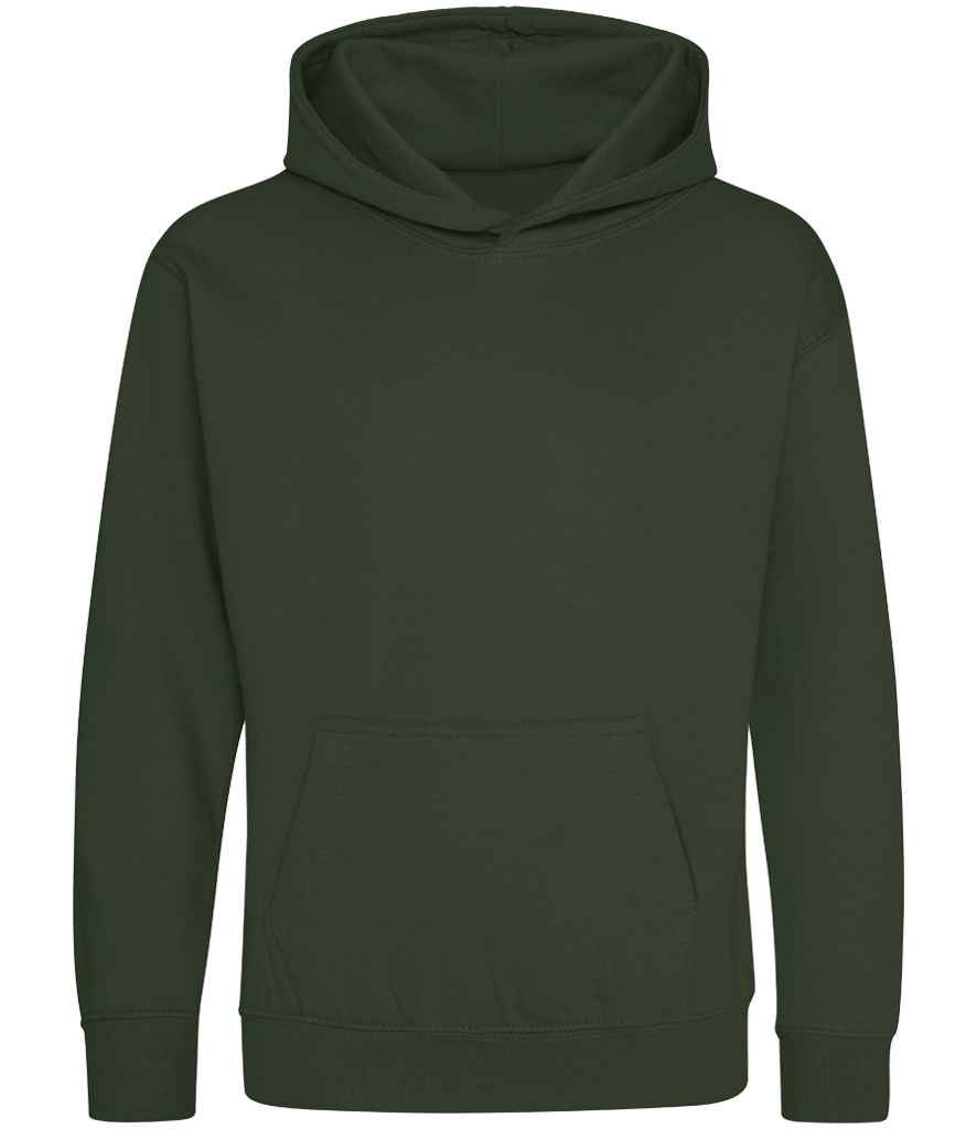 AWDis Kids Hoodie Forest Green