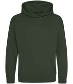 AWDis Kids Hoodie Forest Green