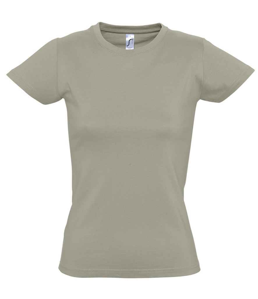 SOL'S Ladies Imperial Heavy T-Shirt Khaki
