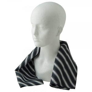 Screen Printed Long Polyester Scarf
