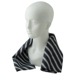 Screen Printed Long Polyester Scarf