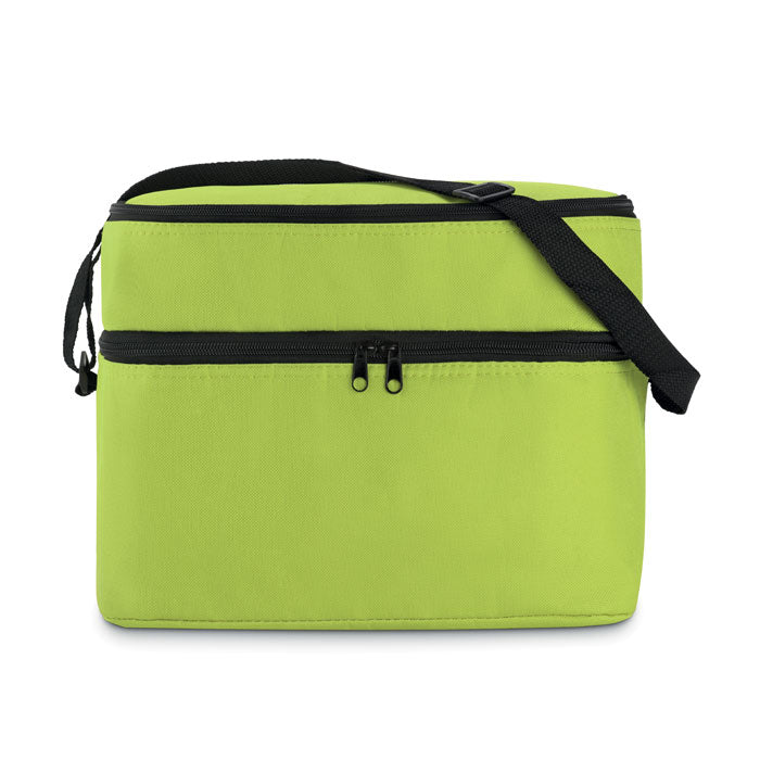 Branded Cooler bag with 2 compartments