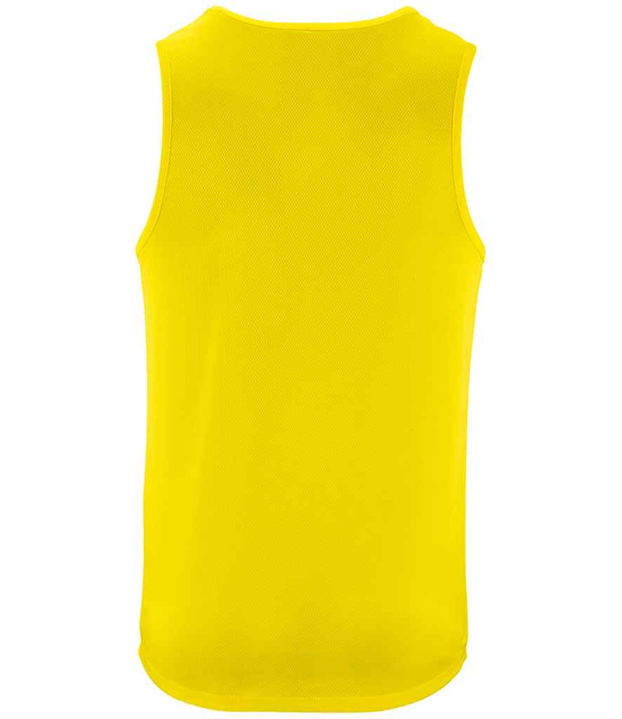 SOL'S Sporty Performance Tank Top Neon Yellow