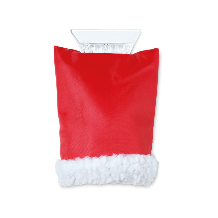 Branded Car ice scraper w/ mitten