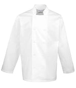 Premier Long Sleeve Chef's Jacket White