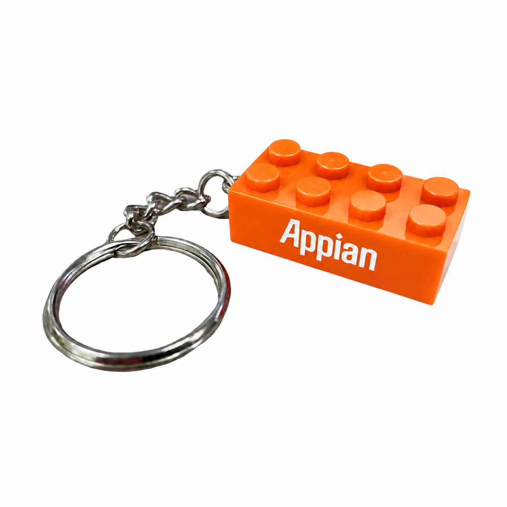 Building Brick Keyring