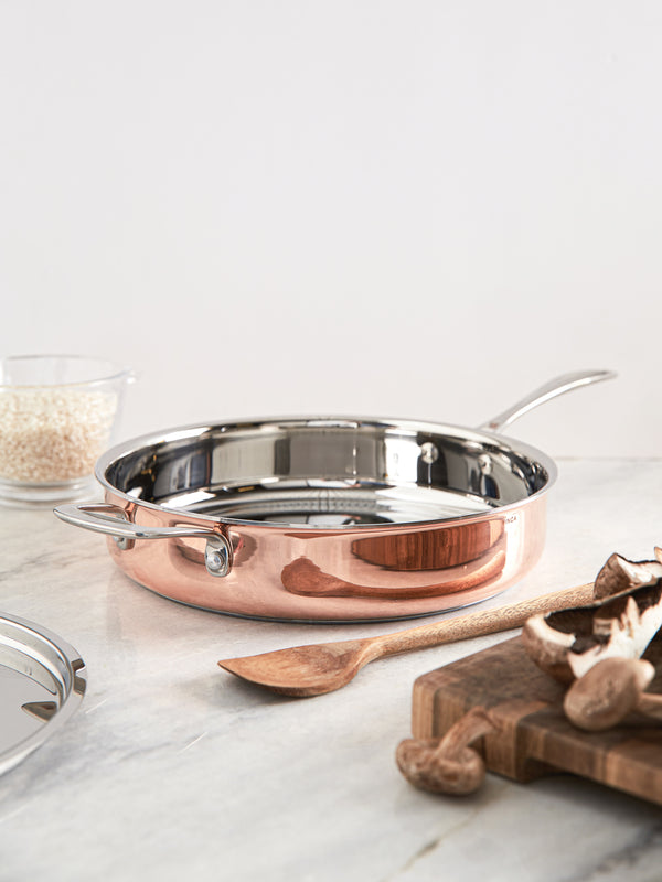 VINGA Baron copper sauté pan