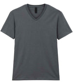 Gildan SoftStyle® V Neck T-Shirt Charcoal