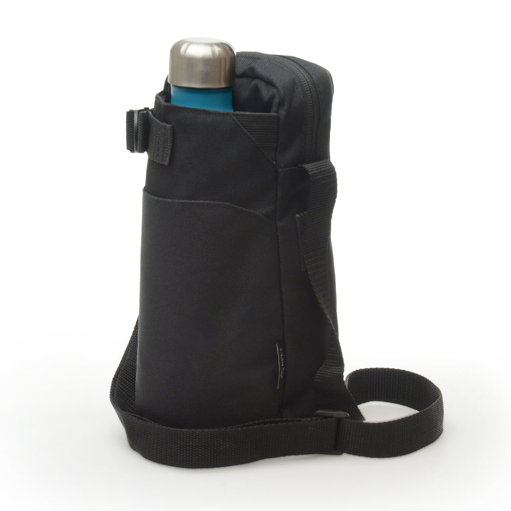 210D RPET Bottle Bag with Shoulder Strap
