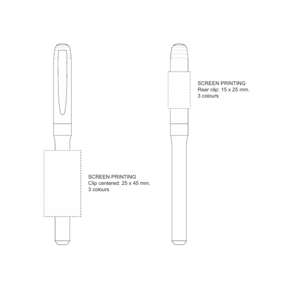BIC® Velleda White Board Marker Grip, White/Black, Black Ink