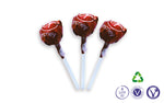 Ball shaped Mini Lollies with personalised printed wrappers