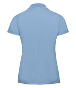 Russell Ladies Classic Poly/Cotton Piqué Polo Shirt Sky Blue