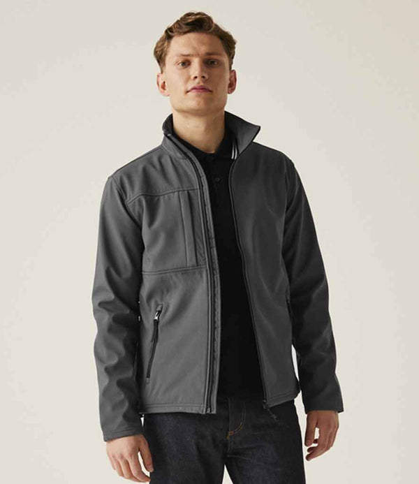 Regatta Octagon II Soft Shell Jacket Seal Grey/Black