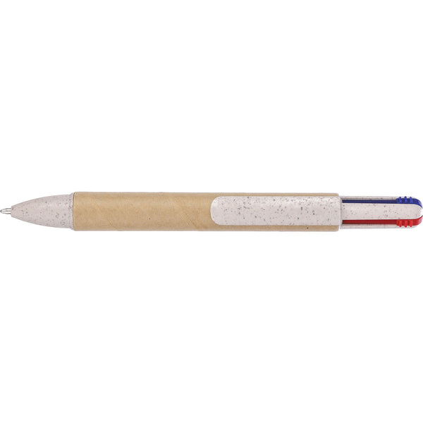 The Deborah - Recycled carton four-colour ballpen