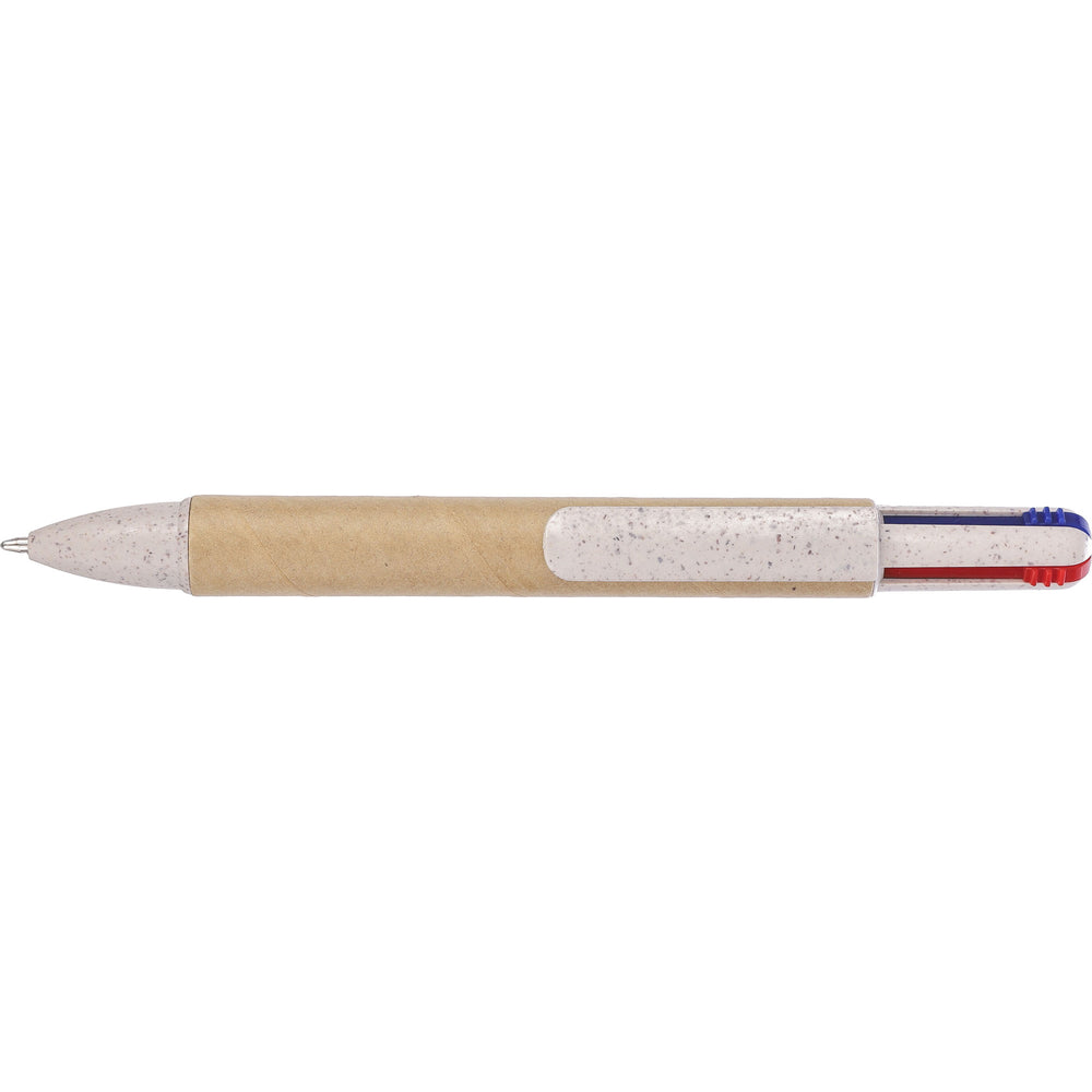 The Deborah - Recycled carton four-colour ballpen