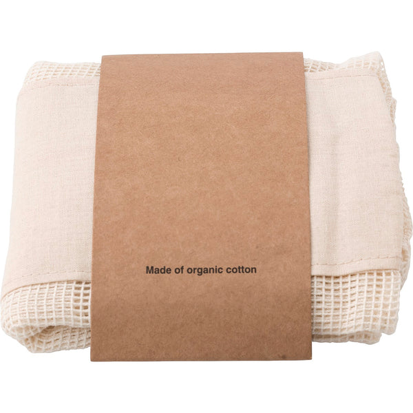 Branded Mincarlo Natural cotton mesh bags